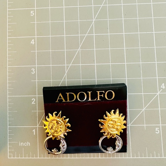 Celestial Sun and Moon Earrings NWT - Picture 5 of 6